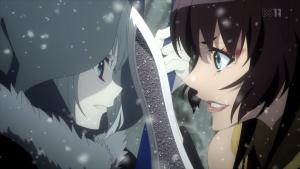 Episode 9 Rail Zeppelin 3/6 Prêtresse, détermination et bête d'Einnashe. Invocation : un sort qui vous permet de projeter en vous des Esprits Héroïques et des Esprits Divins, afin que vous puissiez user de leur pouvoir.