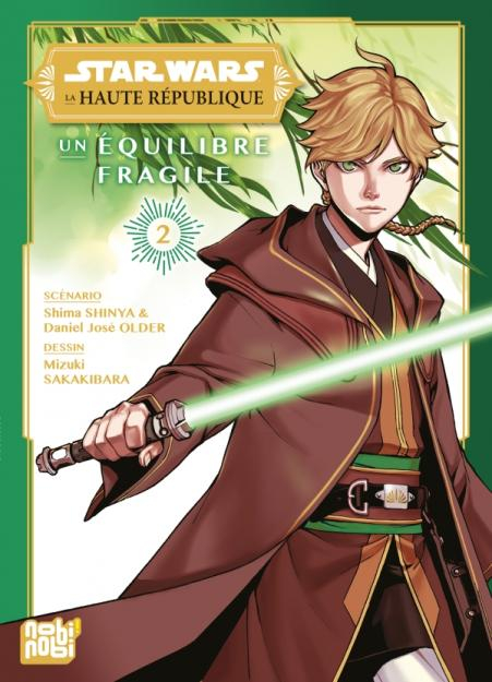 Couverture Star Wars : La Haute République (Manga) : Un équilibre fragile, tome 2