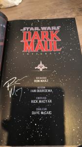 Ron MARZ - Star Wars Dark Maul - Integrale
