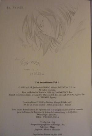 Ki-woo HONG - The Swordsman #3