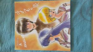 Izumi MATSUMOTO - Akemi Takada- Orange Road Illustrations- Triangle Labyrinth