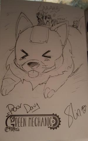  YAMI SHIN - Green Mechanic #1