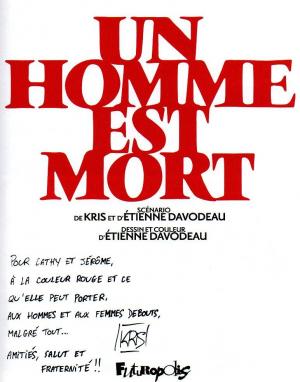  KRIS - Un homme est mort
