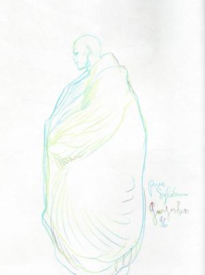 Georges BESS - Le Lama Blanc #1