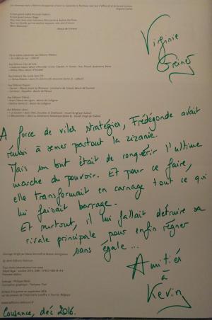 Virginie GREINER - Les reines de sang - Frédégonde, la sanguinaire #2