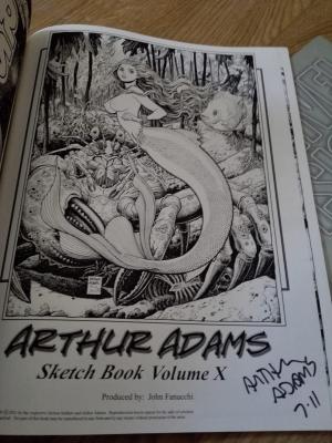 Arthur ADAMS - Sketchbook Sketchy Subjects
