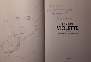 Jean-claude SERVAIS - Tendre Violette #1