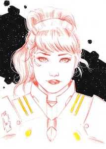 Christophe LE GALLIOT - Space Girls #2