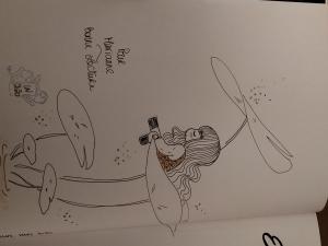 H�l�ne CANAC - Entre neige et loup