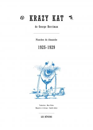 Krazy Kat 1 Krazy Kat 1 : 1925 - 1929 TPB Hardcover (cartonnée) (Les rêveurs) photo 4