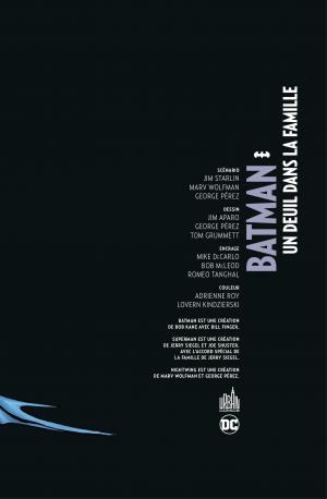 Batman - Un Deuil dans la Famille  Un deuil dans la famille TPB hardcover (cartonnée) (Urban Comics) photo 4