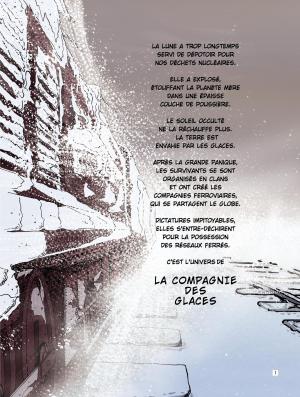 La compagnie des glaces 1 Cycle Jdrien - Lien Rag simple (dargaud) photo 2