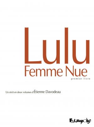 Lulu Femme Nue 1 Premier Livre simple (futuropolis) photo 2
