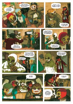 Luchadores five 1 La cité des hommes brisés simple (les humanoïdes associés) photo 9