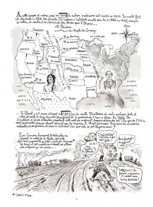 Martha Jane Cannary 1 Les années 1852-1869  - La vie aventureuse de celle que l'on nommait Calamity Jane simple (futuropolis) photo 5