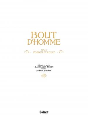 Bout d'homme 1 L'enfant et le rat simple 2008 (glénat bd) photo 2