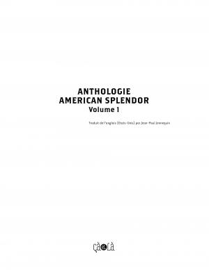Anthologie Américan splendor 1 Volume 1 simple (çà et là) photo 1
