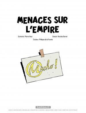 Les aventures de Philip et Francis 1 Menaces sur l'empire Simple (dargaud) photo 1