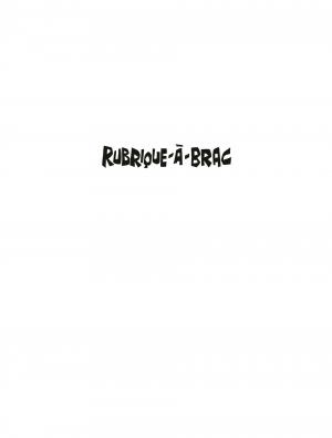 Rubrique-à-brac 1 Tome 1 Réédition 2003 (dargaud) photo 2