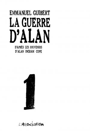 La guerre d'Alan 1 1 simple (l'association) photo 1