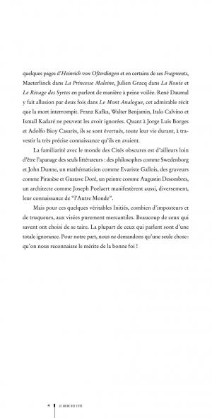 Les cités obscures 1 L'Echo des Cité Hors-série réédition (casterman bd) photo 4