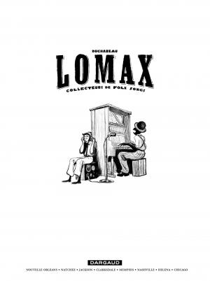 Lomax, collecteurs de Folk songs  Lomax, collecteurs de Folk song simple (dargaud) photo 1