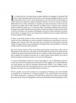 Lomax, collecteurs de Folk songs  Lomax, collecteurs de Folk song simple (dargaud) photo 2