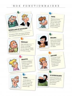 Les fonctionnaires 1 Feuilles volantes hors série (bamboo) photo 2