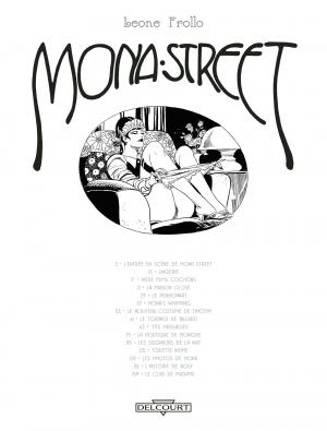 Mona Street  Mona Street intégrale (delcourt bd) photo 2