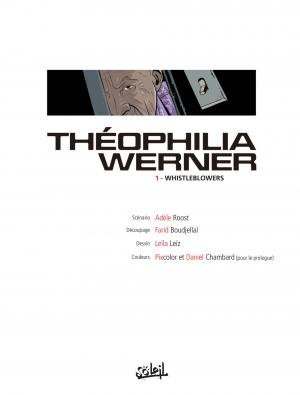 Théophilia Werner 1 Whistleblowers simple (soleil bd) photo 2