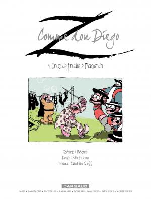 Z comme Don Diego 1 Coup de foudre à l'hacienda Simple (dargaud) photo 1