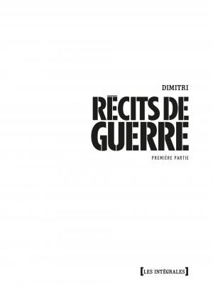 Récits de guerre 1 Récits de guerre – 1/2 intégrale (glénat bd) photo 2