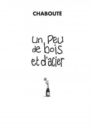 Un peu de bois et d'acier  Un peu de bois et d'acier simple (vents d'ouest bd) photo 4