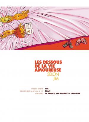Les dessous de la vie amoureuse selon Jim 1 Les dessous de la vie amoureuse selon Jim simple (vents d'ouest bd) photo 8