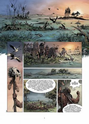 La guerre du feu (Roudier) 1 Dans la nuit des âges simple (delcourt bd) photo 6