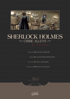 Sherlock Holmes - Crime alleys 1 Le premier problème simple (soleil bd) photo 2