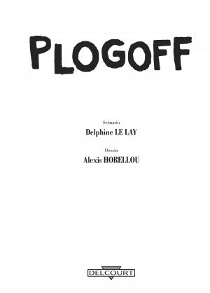 Plogoff   Plogoff  simple (delcourt bd) photo 2