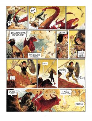 Griffe blanche 1 L'oeuf du dragon roi simple (dargaud) photo 5