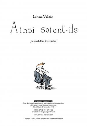 Ainsi soient-ils - Journal d'un inventaire  Ainsi soient-ils – Journal d’un inventaire simple (makaka éditions) photo 2