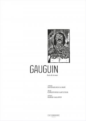 Gauguin (LE ROY)   Loin de la route simple (le lombard) photo 2