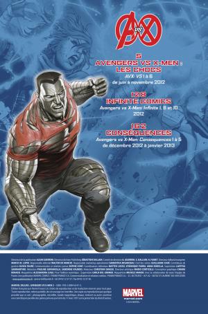 Avengers Vs. X-Men - Conséquences  Conséquences TPB Hardcover - Marvel Deluxe (Panini Comics) photo 3
