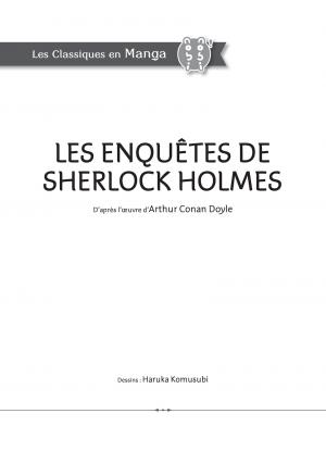 Les enquêtes de Sherlock Holmes (Classiques en manga)   Simple (nobi nobi!) photo 5