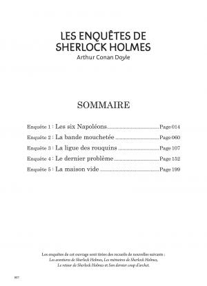 Les enquêtes de Sherlock Holmes (Classiques en manga)   Simple (nobi nobi!) photo 7