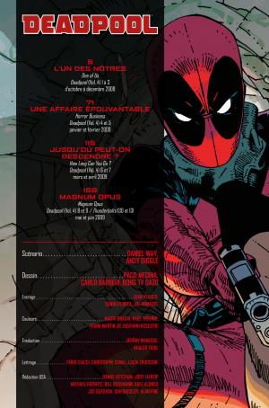 Deadpool 1 UNE AFFAIRE ÉPOUVANTABLE TPB Hardcover - Marvel Deluxe - Issues V3 (Panini Comics) photo 3