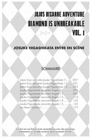 Jojo's Bizarre Adventure 1  Partie 4 Diamond is unbreakable (tonkam) photo 5