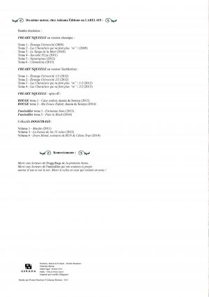 Freaks' squeele - Masiko  Masiko Simple (ankama bd) photo 5