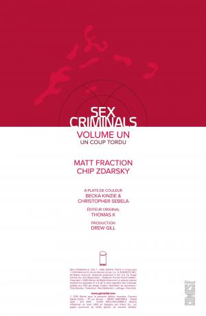 Sex Criminals 1 Un coup tordu TPB hardcover (cartonnée) (glénat bd) photo 2