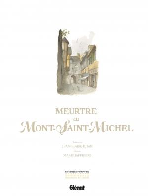 Meurtre au Mont-Saint-Michel   simple (glénat bd) photo 2