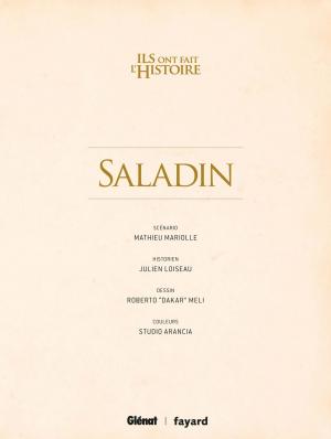 Saladin 1  simple (glénat bd) photo 4