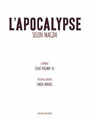 L'apocalypse selon Magda   simple (delcourt bd) photo 2